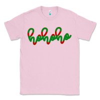 Bubblegum Pink Christmas Ho Ho Ho Classic Tee - Bettercallsaul