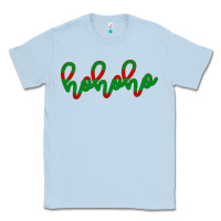 Dusty Blue Christmas Ho Ho Ho Classic Tee - Bettercallsaul