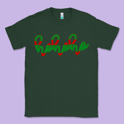 Christmas Ho Ho Ho Classic Tee Designed By Bettercallsaul