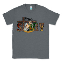 Charcoal Heather true story holy family Classic Tee - RanaPortraitStore