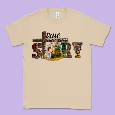 True Story Holy Family Classic Tee Designed By Ranaportraitstore