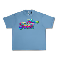 Pebble Blue mama tried Urban Heavy Tee - JahusDesignShop