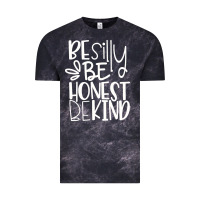 Cloud Black be silly be honest be kind Vintage Tee - DesigneFamous