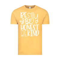 Vintage Mustard be silly be honest be kind Vintage Tee - DesigneFamous