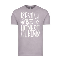 Vintage Zinc be silly be honest be kind Vintage Tee - DesigneFamous