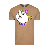 Vintage Coffee mrs potts Vintage Tee - DesigneFamous