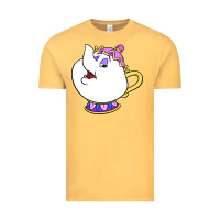 Vintage Mustard mrs potts Vintage Tee - DesigneFamous