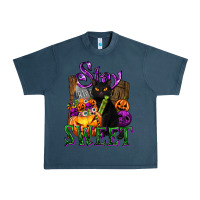Midnight Navy Stay Sweet Urban Heavy Tee - texasbilliewilder