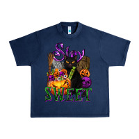 Navy Stay Sweet Urban Heavy Tee - texasbilliewilder