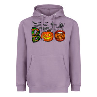 Lavender boo halloween Heavyweight Hoodie - CowhideDigitalArt