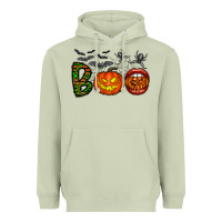 Matcha boo halloween Heavyweight Hoodie - CowhideDigitalArt