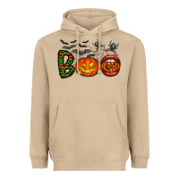 Mushroom boo halloween Heavyweight Hoodie - CowhideDigitalArt