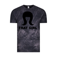 Cloud Black that girl Vintage Tee - DesigneFamous