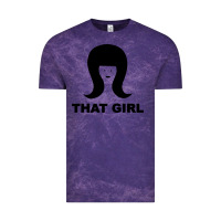 Cloud Purple that girl Vintage Tee - DesigneFamous
