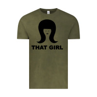 Vintage Olive that girl Vintage Tee - DesigneFamous
