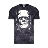 Cloud Black frankenstein Vintage Tee - DesigneFamous