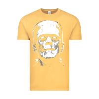 Vintage Mustard frankenstein Vintage Tee - DesigneFamous