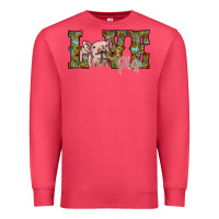 Cardinal love pig Premium Sweatshirt - SublimationCraftShop