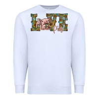White love pig Premium Sweatshirt - SublimationCraftShop