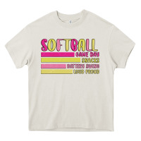 Cream retro softball png Heavy Core Tee - JahusDesignShop
