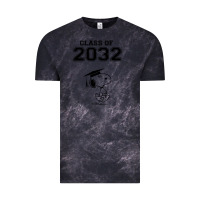 Cloud Black funny graduation class of 2032 Vintage Tee - DesigneFamous
