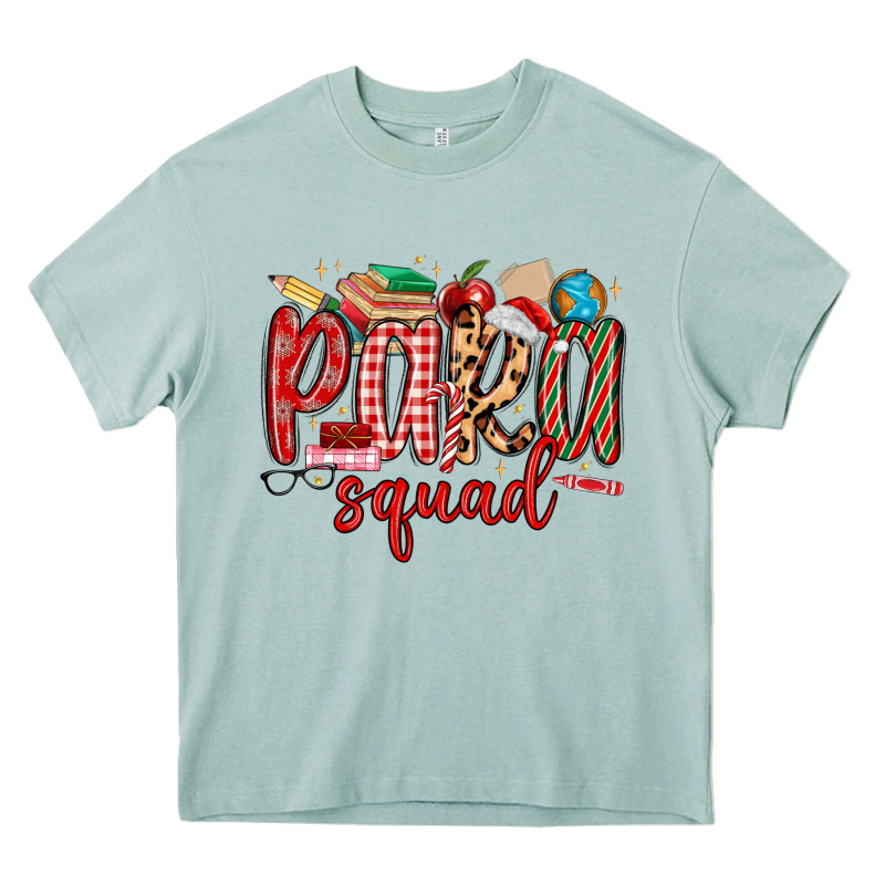Para Squad Christmas Heavy Core Tee by MaliasSmallBusiness | Teevron