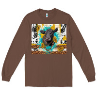 Chestnut black angus Long Sleeve Tee - TumblerDesignByShophia