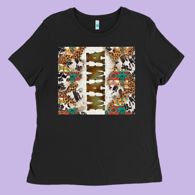 Western Mama Tumbler Ladies Tee Designed By Bundleandbundleshop