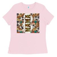 Bubblegum Pink Western Mama Tumbler Ladies Tee - BundleAndBundleShop