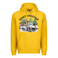 Lemon merry christmas gnomies Premium Hoodie - FaDigitalArtStudio