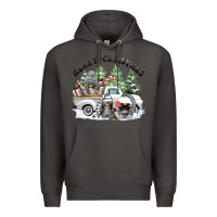 Smoke merry christmas gnomies Premium Hoodie - FaDigitalArtStudio