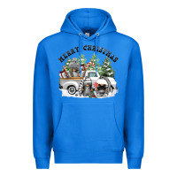 True Royal merry christmas gnomies Premium Hoodie - FaDigitalArtStudio