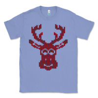 Colony Blue Christmas Deer Ugly Classic Tee - Bettercallsaul