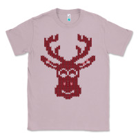 Lilac Christmas Deer Ugly Classic Tee - Bettercallsaul