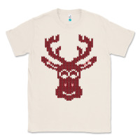 Natural Christmas Deer Ugly Classic Tee - Bettercallsaul