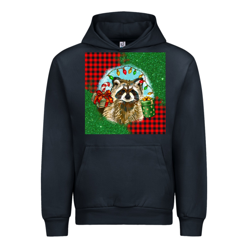 Christmas Raccoon Urban Hoodie by BarkalooDesign | Teevron