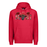 Cardinal valentines day mini black Premium Hoodie - RanaPortraitStore