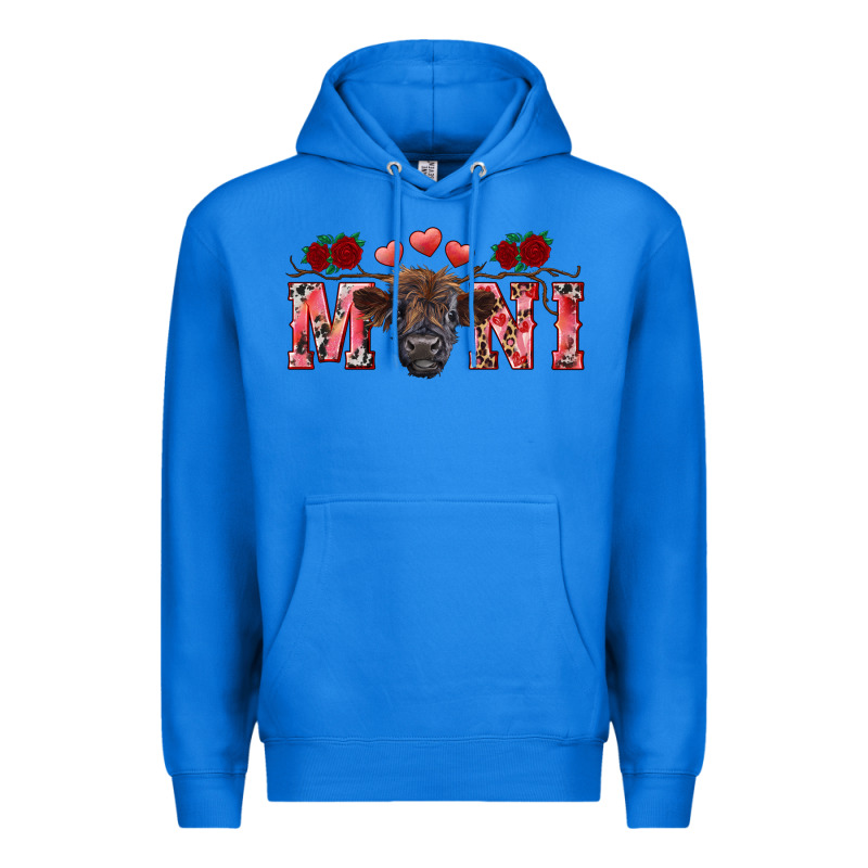 Valentines Day Mini Black Premium Hoodie by RanaPortraitStore | Teevron
