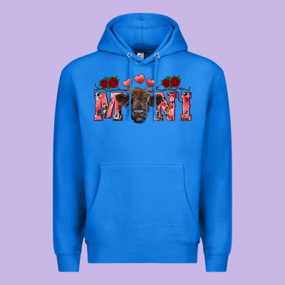 Valentines Day Mini Black Premium Hoodie Designed By Ranaportraitstore