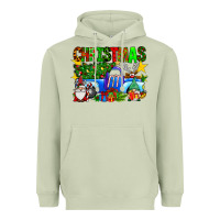 Matcha christmas truck Heavyweight Hoodie - SublimationCraftShop