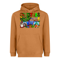 Meerkat christmas truck Heavyweight Hoodie - SublimationCraftShop