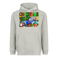 Moon Dust christmas truck Heavyweight Hoodie - SublimationCraftShop