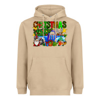 Mushroom christmas truck Heavyweight Hoodie - SublimationCraftShop