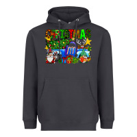 Smoke christmas truck Heavyweight Hoodie - SublimationCraftShop