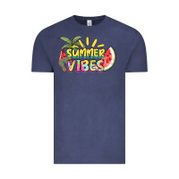 Vintage Denim summer vibes Vintage Tee - NancyCooperArtShop