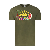 Vintage Olive summer vibes Vintage Tee - NancyCooperArtShop