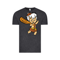Vintage Black bamm bamm Vintage Tee - DesigneFamous