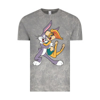 Cloud Rock bugs bunny and lola bunny Vintage Tee - DesigneFamous