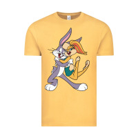 Vintage Mustard bugs bunny and lola bunny Vintage Tee - DesigneFamous
