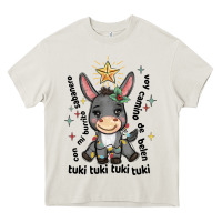 Cream mi burrito sabanero mexican Heavy Core Tee - MaliasSmallBusiness